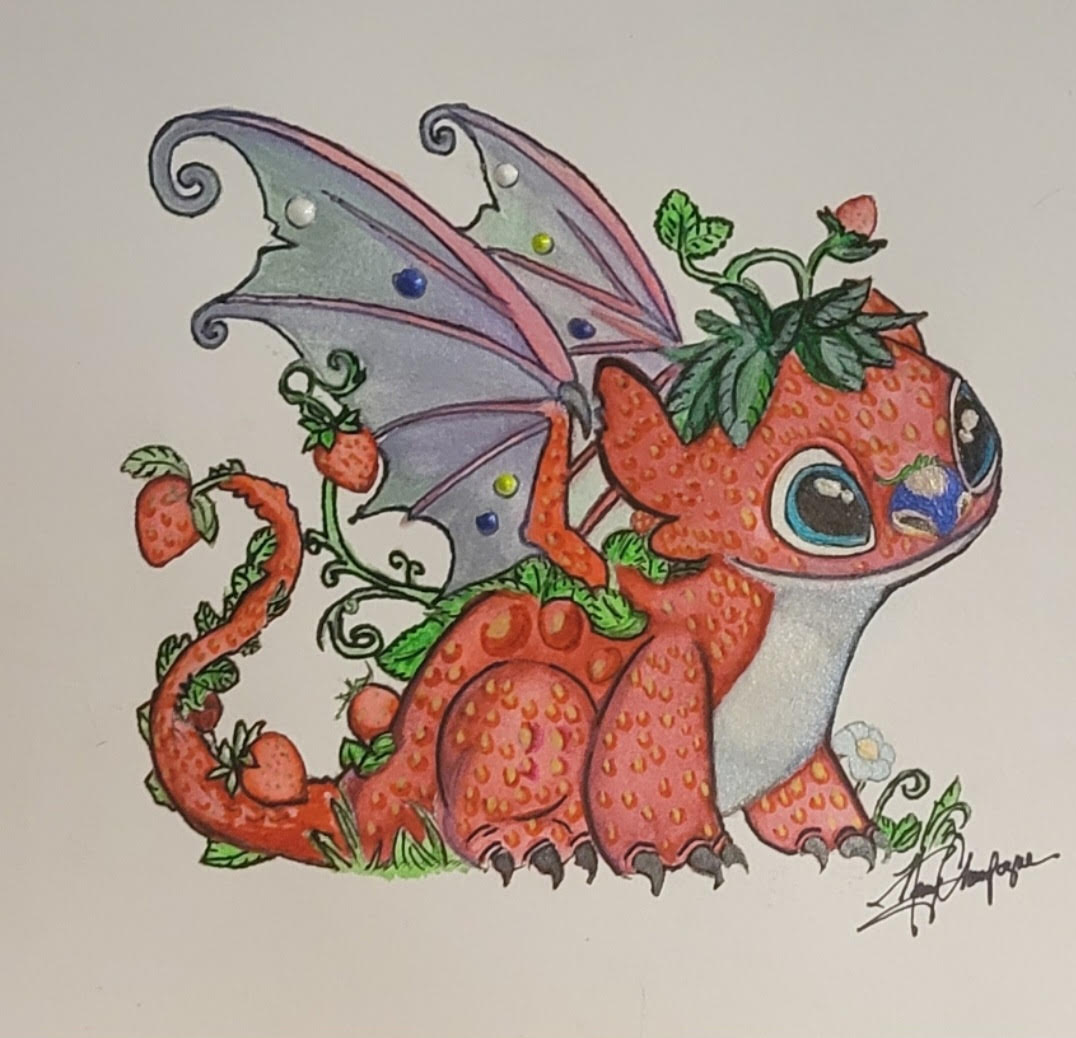 Watch Fresa, the Strawberry Dragon, Come to Life