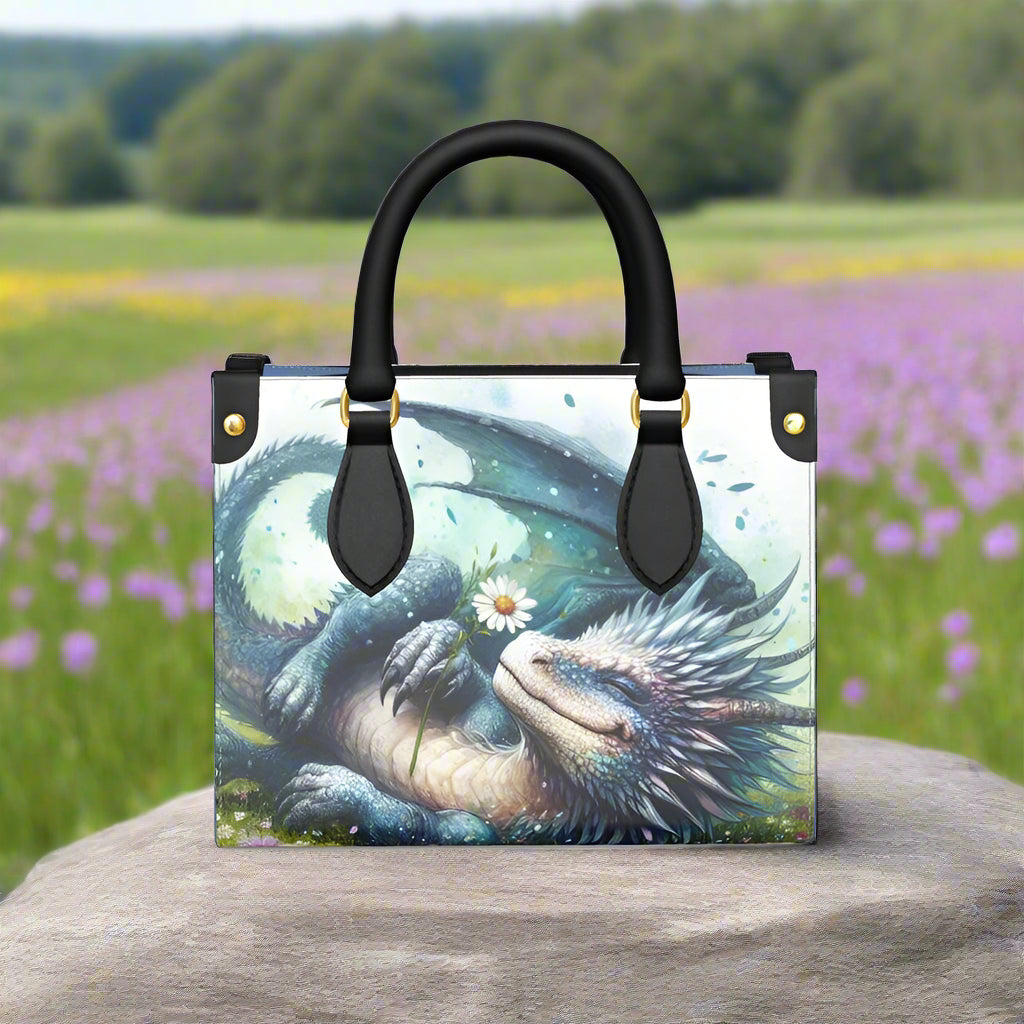 Dragon Springtime Genuine Nappa Leather Mini Bonchurch Tote